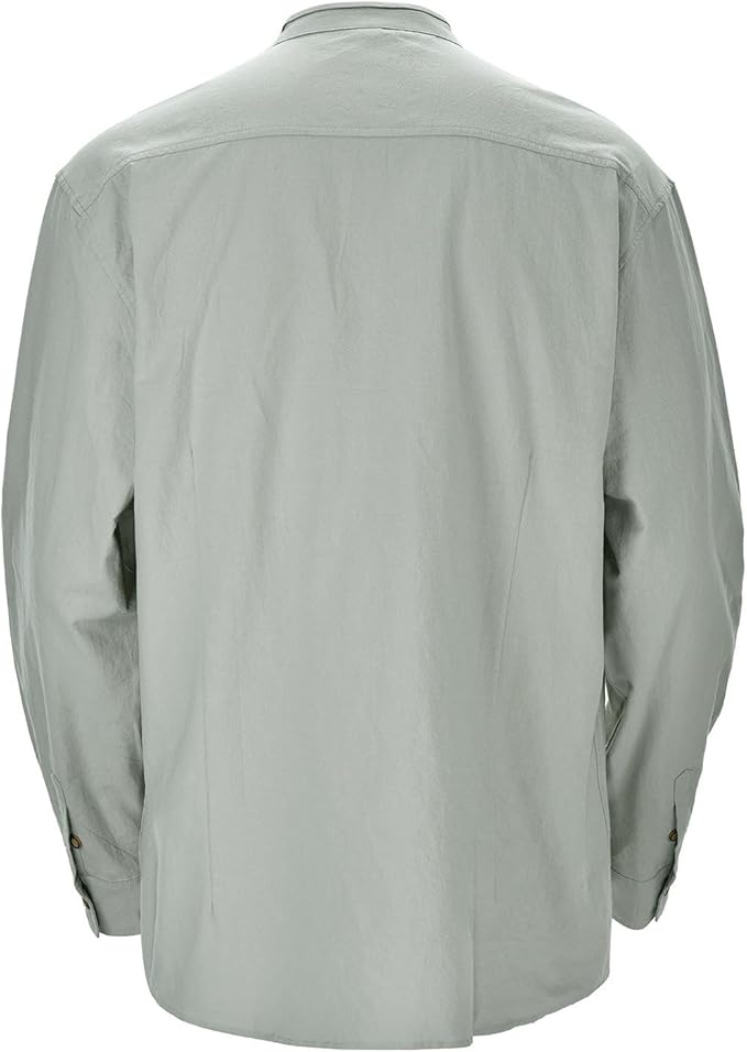 Kyoto - Men's Ultra Comfortable Band Collar Shirt