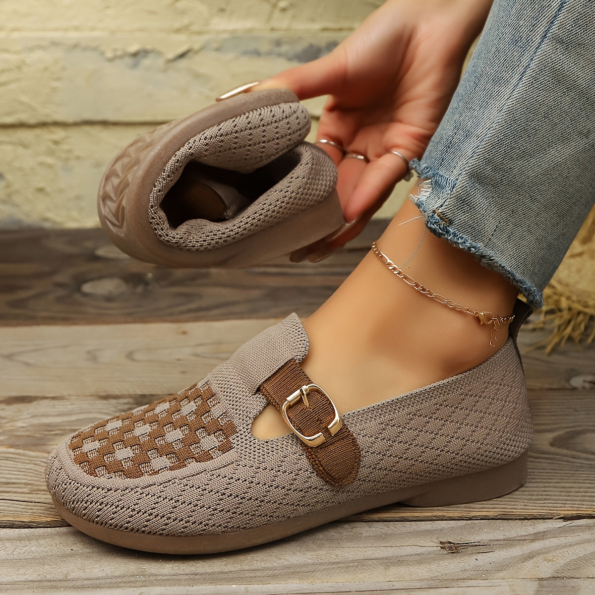 Weave - Women's Ultra Comfortable Knitted Loafers