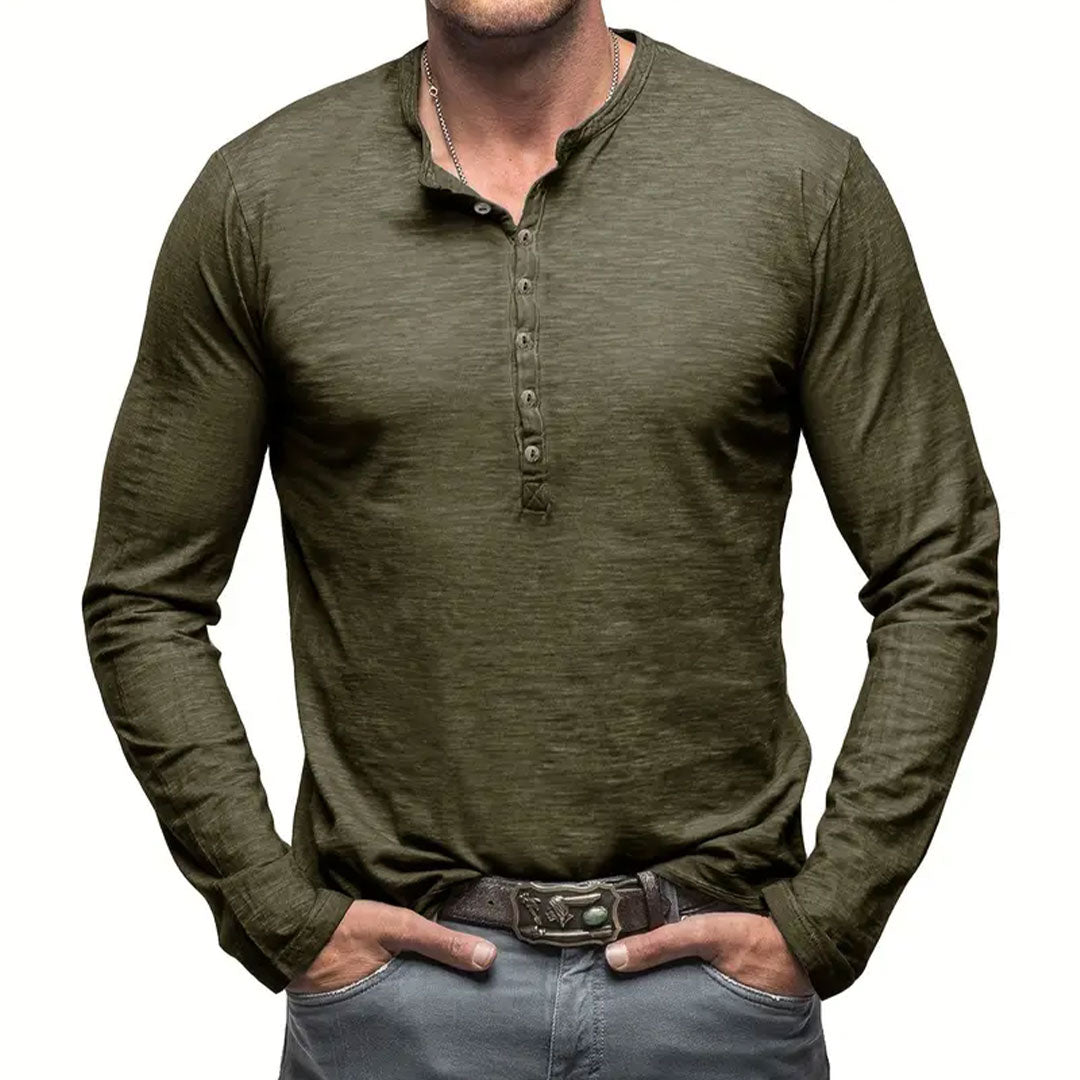 Rogue Henley - Men's Ultra Comfortable Shirt