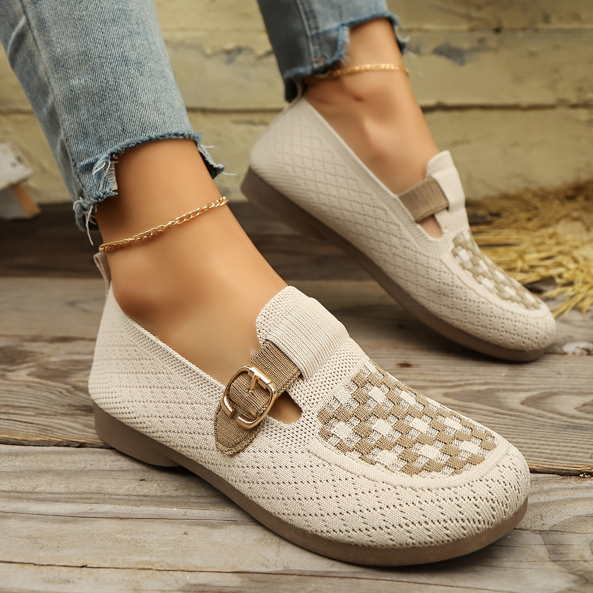 Weave - Women's Ultra Comfortable Knitted Loafers