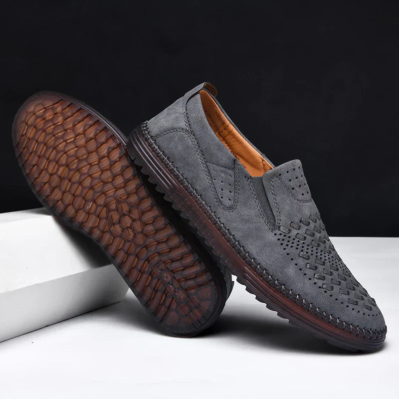 Oak - Ultra Comfortable Moccasin Loafers