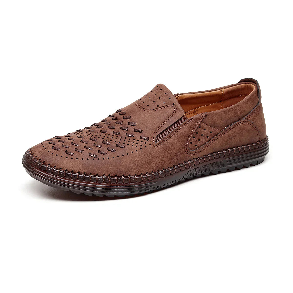 Oak - Ultra Comfortable Moccasin Loafers