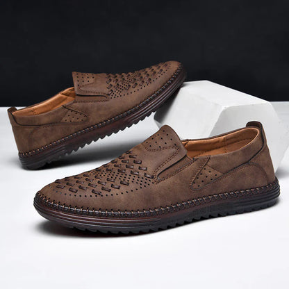 Oak - Ultra Comfortable Moccasin Loafers