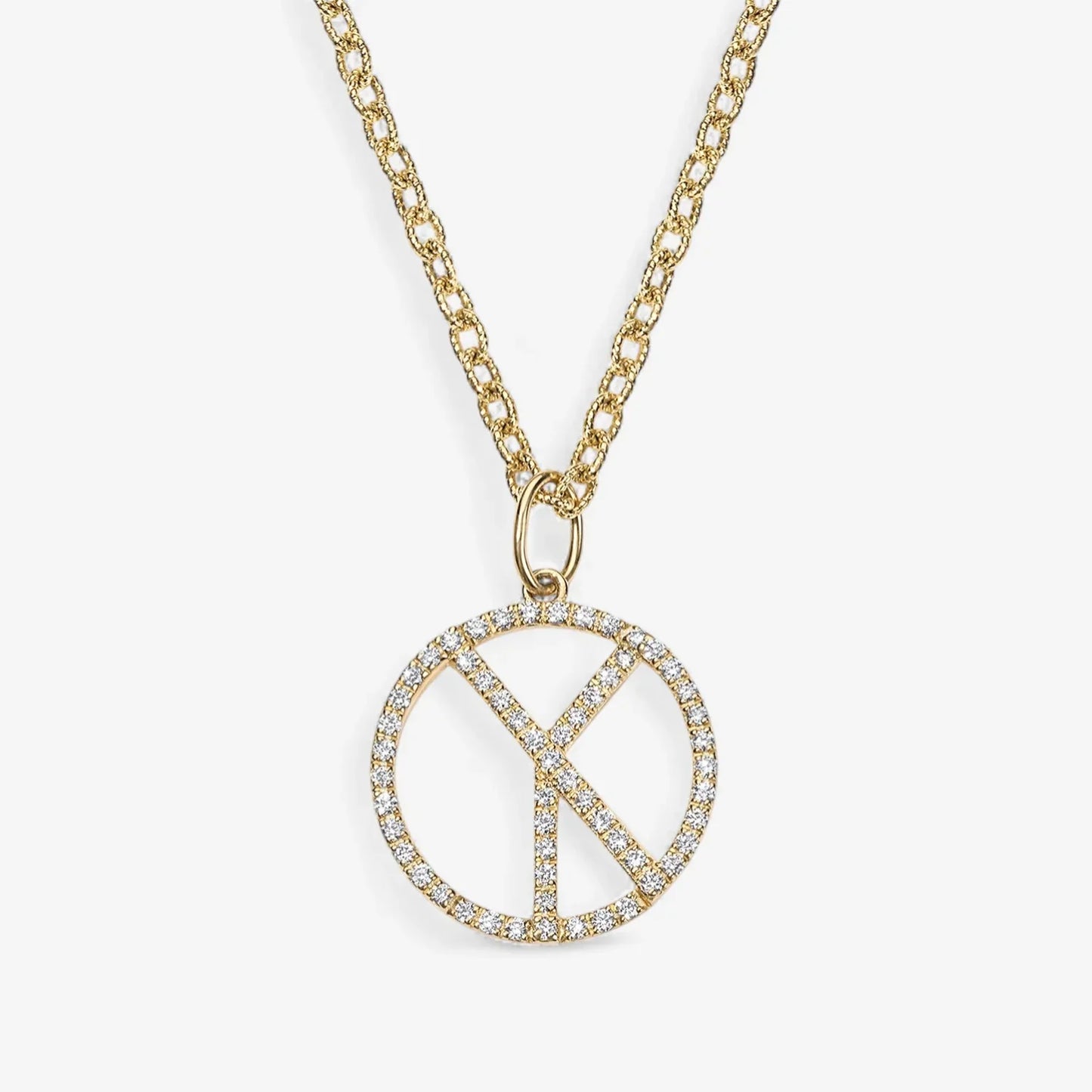 LUNERA Hidden Initial Necklace